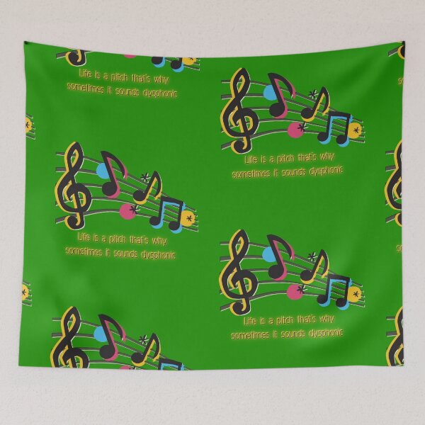 Item preview, Life is a pitch sometimes it sounds dysphonic designed and sold by Narcisa22.