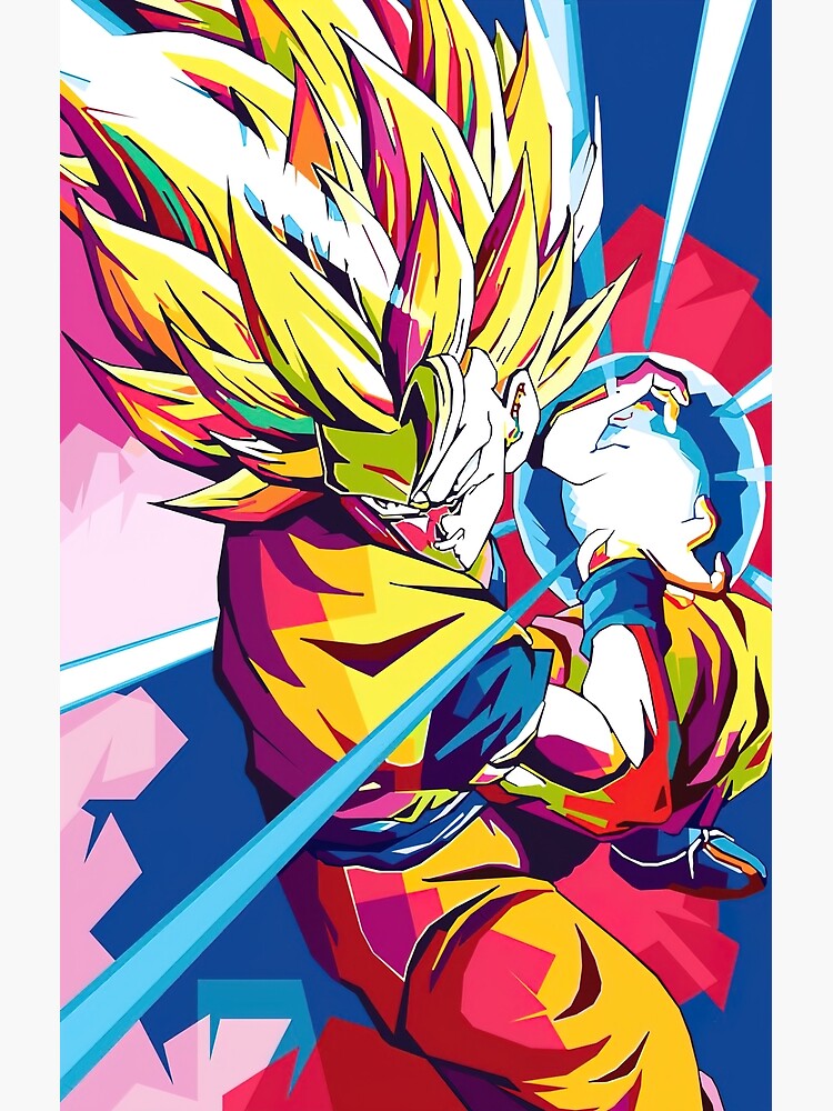 Goku 'Kamehameha', Print