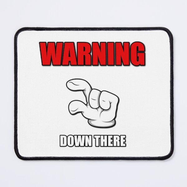 Item preview, Warning down there designed and sold by Old-Scratch.
