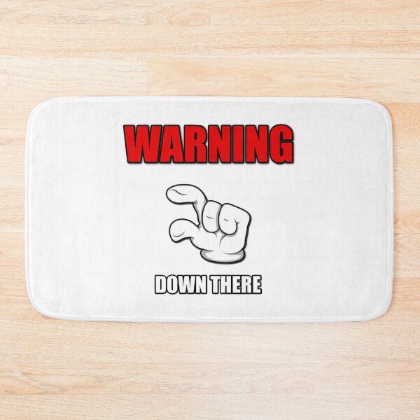 Item preview, Warning down there designed and sold by Old-Scratch.