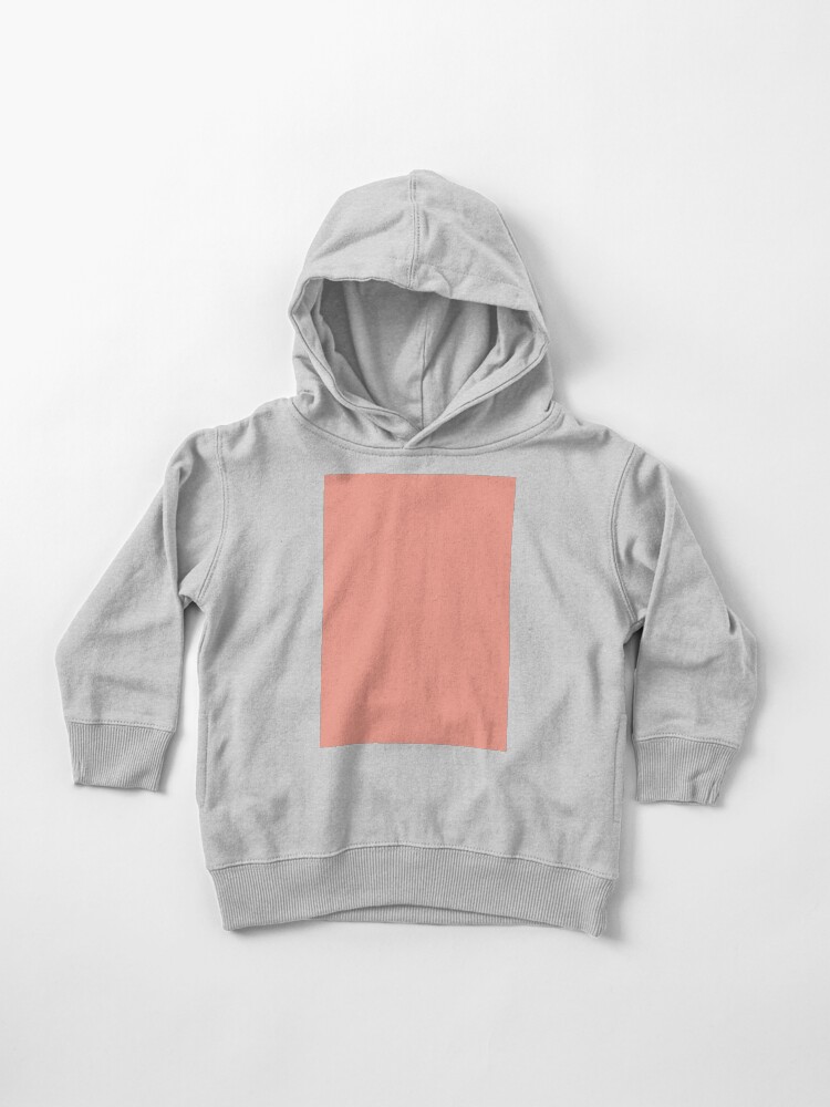 peach color hoodie
