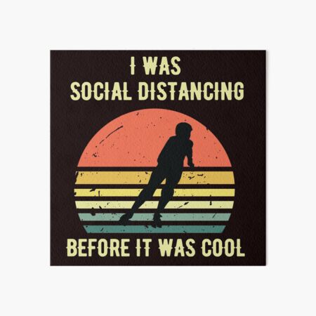 Item preview, Roller Derby Social Distancing designed and sold by Aerial Addicts.