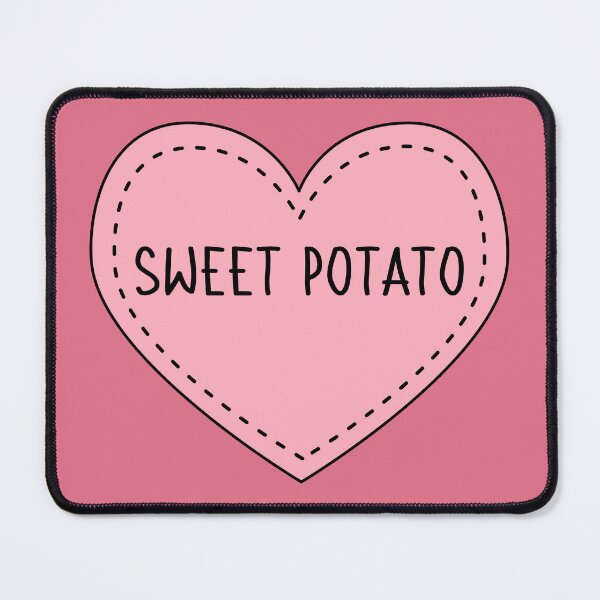 Item preview, Sweet Potato Cute Pink Cottagecore Heart Vegetable Food designed and sold by cashewdays.