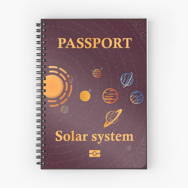 Item preview, Passport - Solar system - Red designed and sold by jc007.