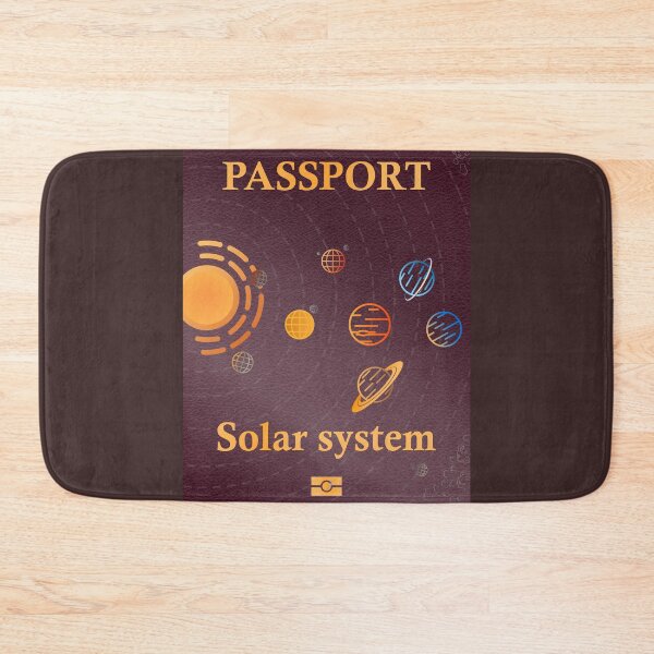 Item preview, Passport - Solar system - Red designed and sold by jc007.