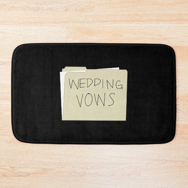 Item preview, wedding vows file. designed and sold by WalkerPoppy.