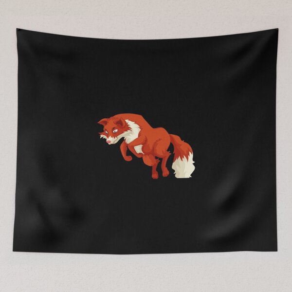 Item preview, Running Foxes Sticker designed and sold by contawana1s.