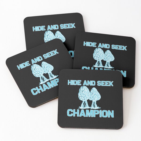 Item preview, Hide And Seek Champion Funny Mushroom Mycology Morel Hunters designed and sold by StrongShirts.