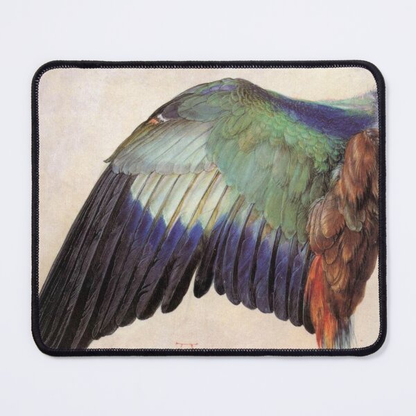 Item preview, Wing of a blue roller art by georgia O'keeffe classic poster  designed and sold by Golido.