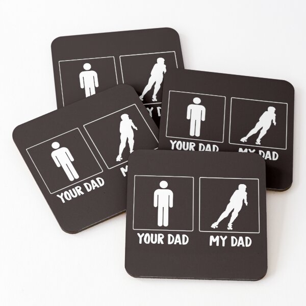 Item preview, Your Dad Vs My Roller Derby Dad designed and sold by Aerial Addicts.
