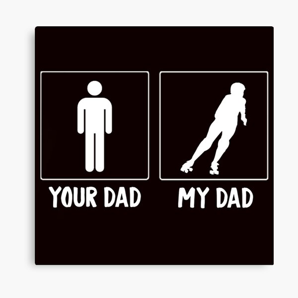Item preview, Your Dad Vs My Roller Derby Dad designed and sold by Aerial Addicts.