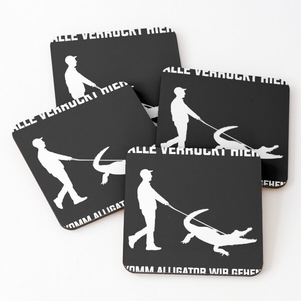 Item preview, Alle Verrückt Hier Komm Alligator Wir Gehen Lustiger Spruch designed and sold by Lenny Stahl.