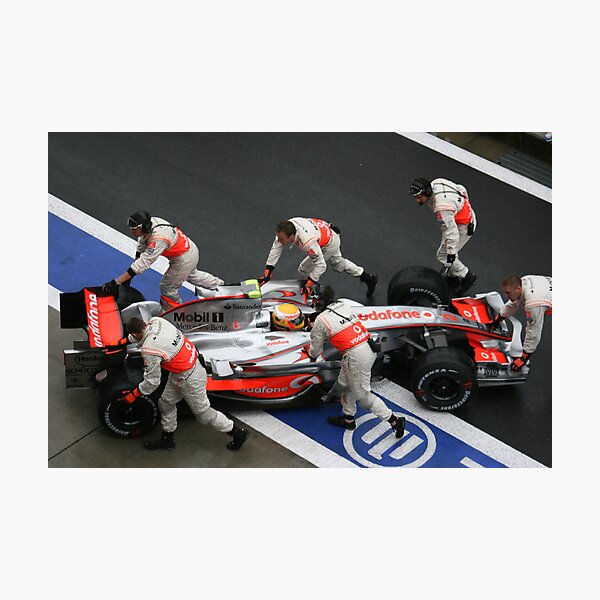 In The Pits Photographic Print