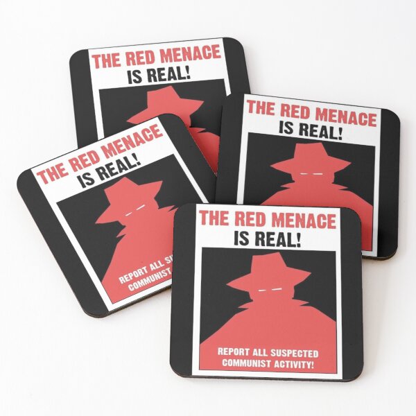Item preview, The Red Menace Propaganda Poster designed and sold by GertrudPohl88.
