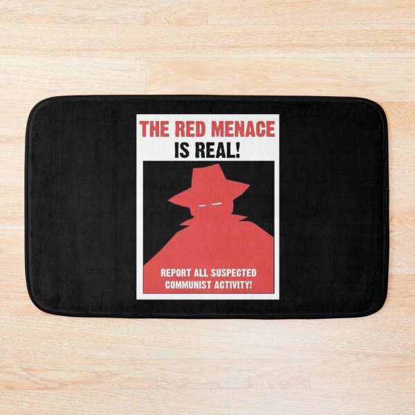 Item preview, The Red Menace Propaganda Poster designed and sold by GertrudPohl88.