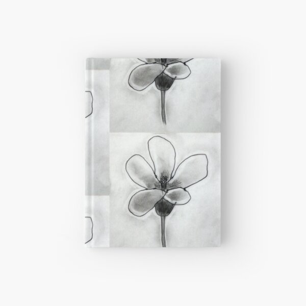 Artisan Flower Sketch Print 3 Hardcover Journal