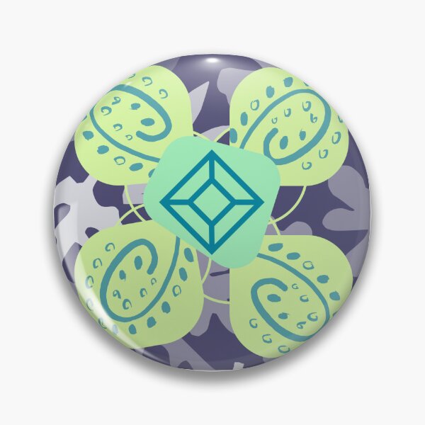Item preview, greeny floral design designed and sold by time-to-relax.