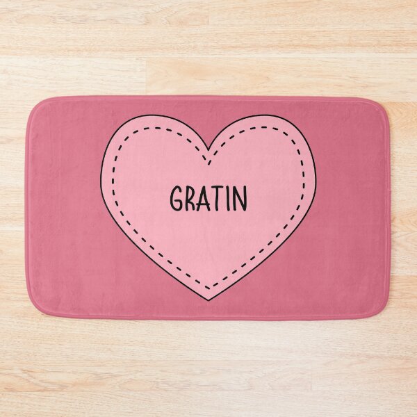 Item preview, Gratin Cute Pink Cottagecore Heart Food designed and sold by cashewdays.