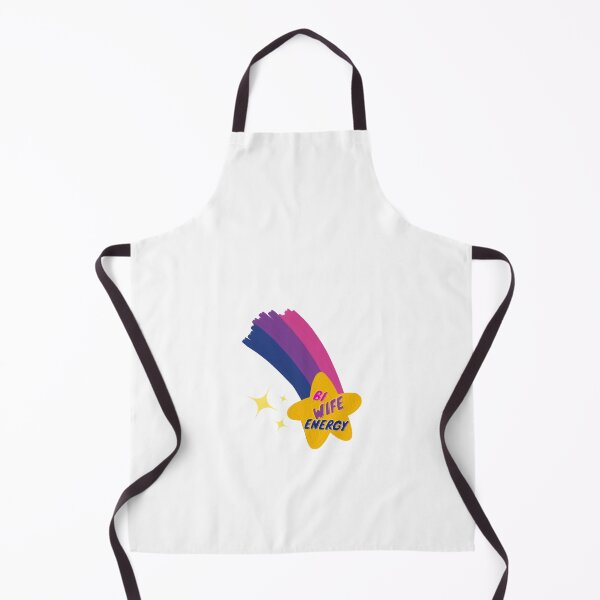 Item preview, Bi wife energy. Girl power, bisexual flag star designed and sold by T-Look.