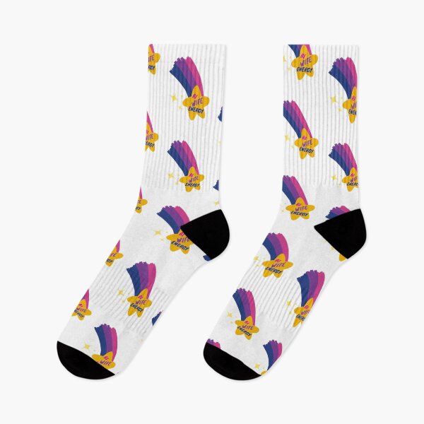 Item preview, Bi wife energy. Girl power, bisexual flag star designed and sold by T-Look.