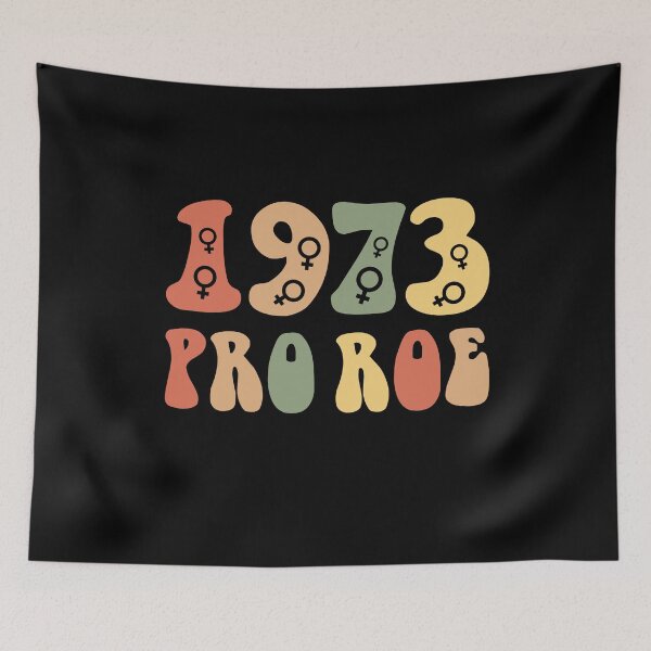 Item preview, 1973 Pro Roe Pro Choice designed and sold by Tatus Brinal.