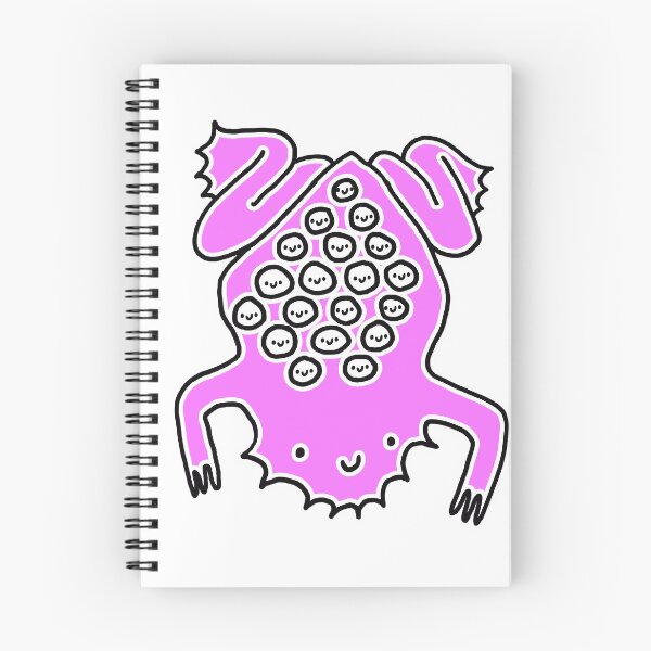 Item preview, happy pipa frog with happy babies designed and sold by spitbone.