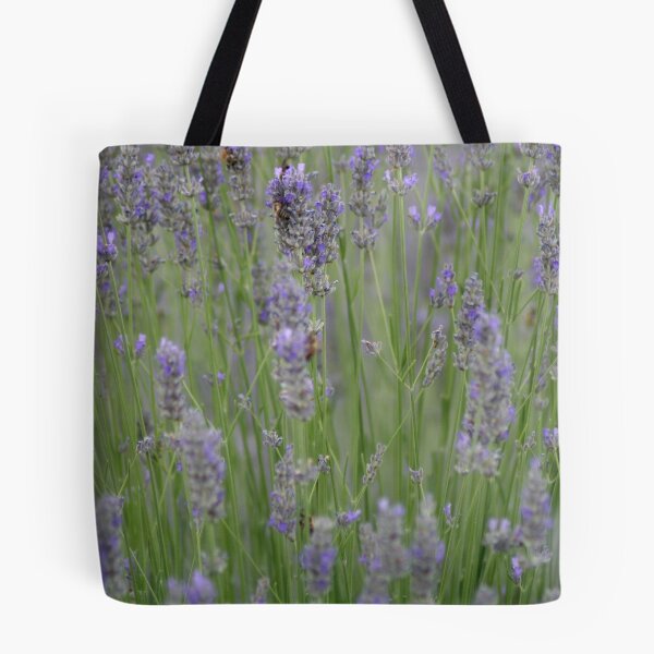 Item preview, A Blur Of Beautiful Lavender Flowers Photograph designed and sold by taiche.