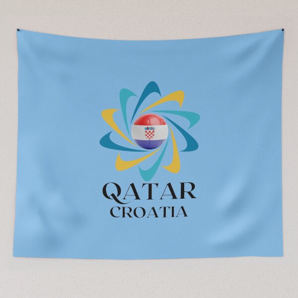 Item preview, Qatar Football soccer team Croatia  designed and sold by DesignsbyMona.