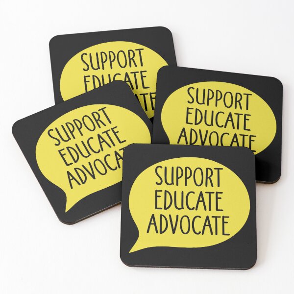 Item preview, Autism Awareness Support Educate Advocate designed and sold by Eriksonshop.