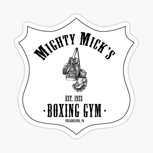 Micks Boxing Gym Sticker