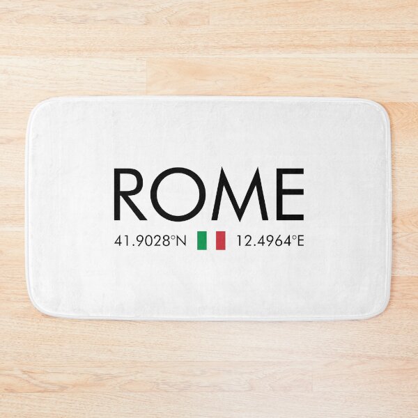 Item preview, Italy - Rome City Coordinates designed and sold by n0madd.