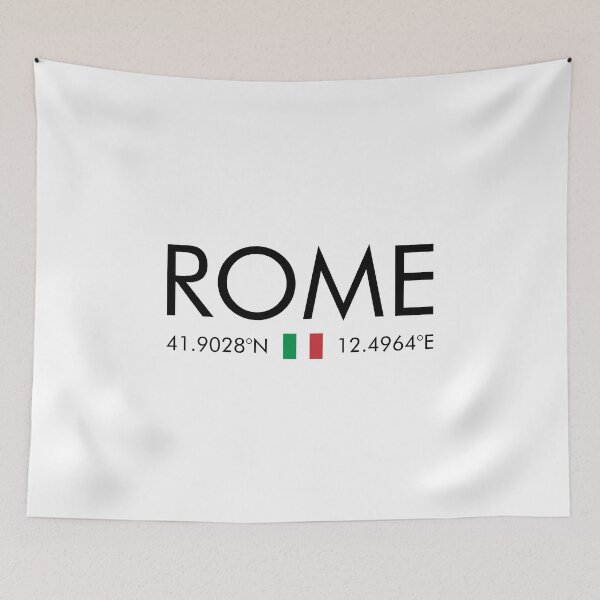Item preview, Italy - Rome City Coordinates designed and sold by n0madd.