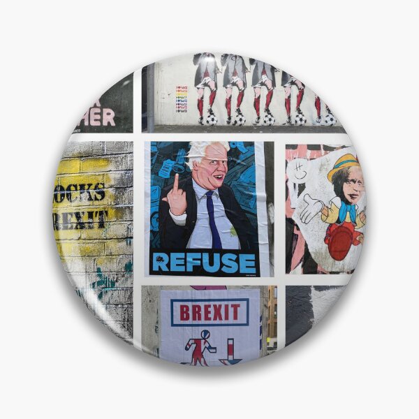 Item preview, Brexit themed street art designed and sold by TimConstable.