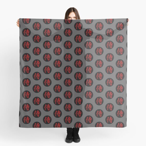 Samurai Kanji Art5 Scarf