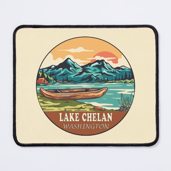 Item preview, Lake Chelan Washington | Boating | Fishing designed and sold by KrisSidDesigns.