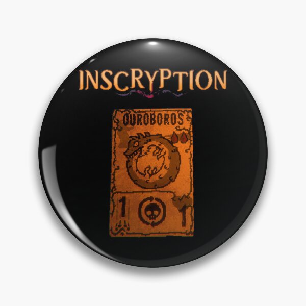 Artikelvorschau, Inscryption Psychological Horror Ouroboros Kartenspiel Halloween Scary Spooky Dark Escape-Room entworfen und verkauft von ayeshadanaqws.