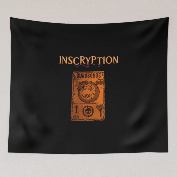 Item preview, Inscryption Psychological Horror Ouroboros Card Game Halloween Scary Spooky Dark Escape-Room  designed and sold by ayeshadanaqws.