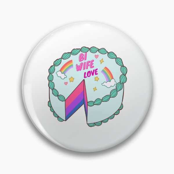 Item preview, Cake Bi wife energy. Girl power, bisexual flag star designed and sold by T-Look.