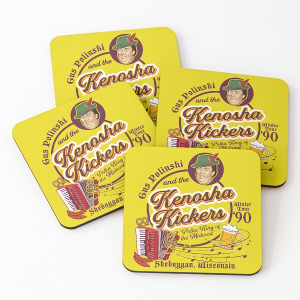 Item preview, Kenosha Kickers the Polka King of the Midwest designed and sold by Alema Art.