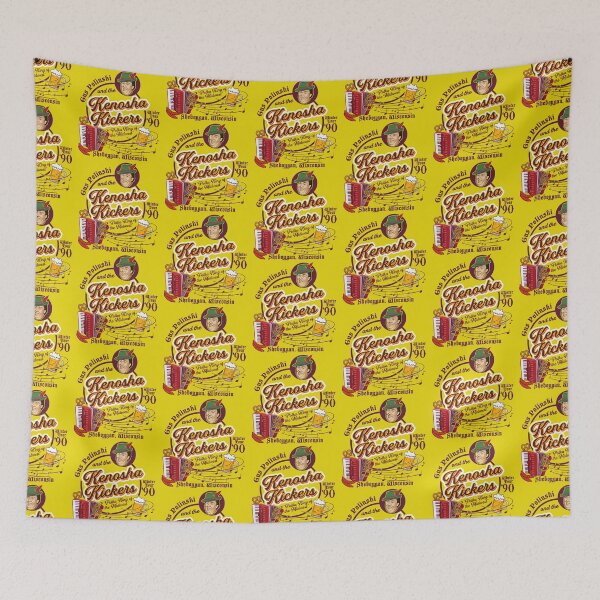Item preview, Kenosha Kickers the Polka King of the Midwest designed and sold by Alema Art.