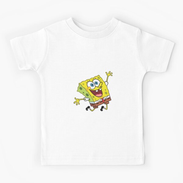 Bob Esponja Pantalones Cuadrados Camiseta para niños