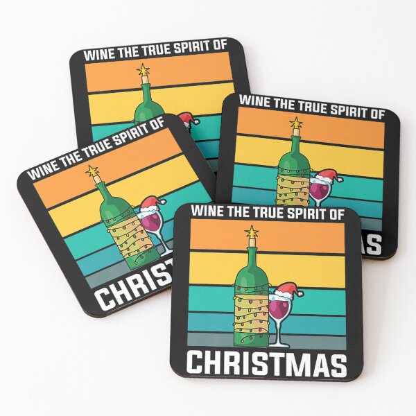 Item preview, The True Spirit of Christmas Funny Wine Drinking Christmas designed and sold by GertrudPohl88.