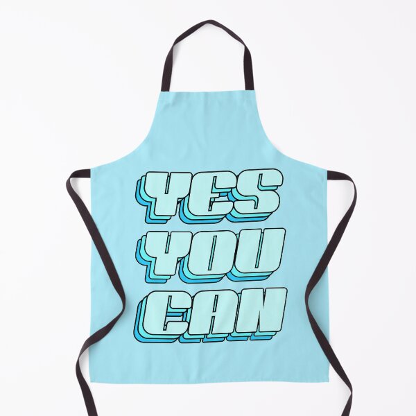 Item preview, YES YOU CAN blue designed and sold by MadeByBeata.