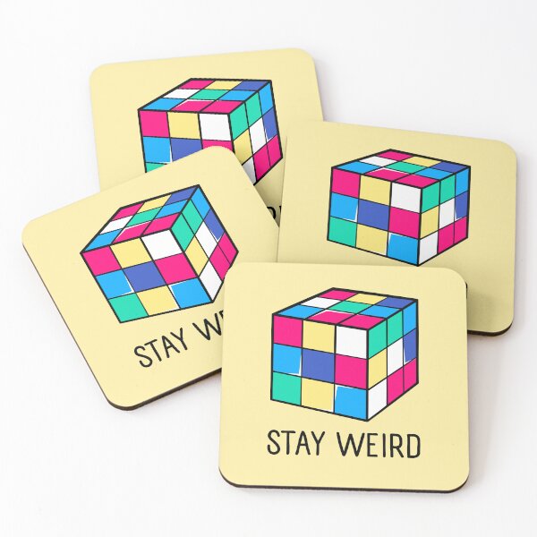 Item preview, Stay Weird Rubik Cube designed and sold by trendingatees.