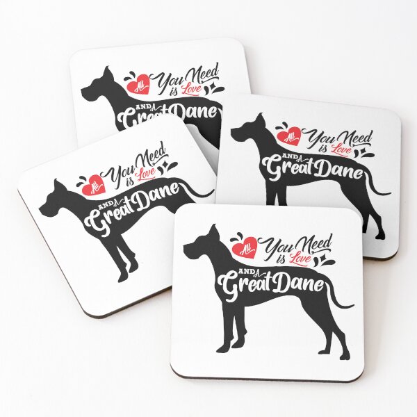 Item preview, All I need is love and a Great Dane designed and sold by 397HOUSE Your happy time.
