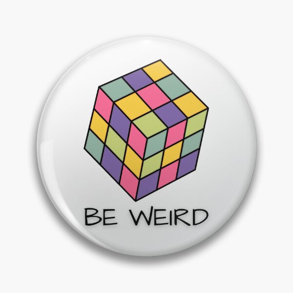 Item preview, Be Weird Rubik Cube designed and sold by trendingatees.