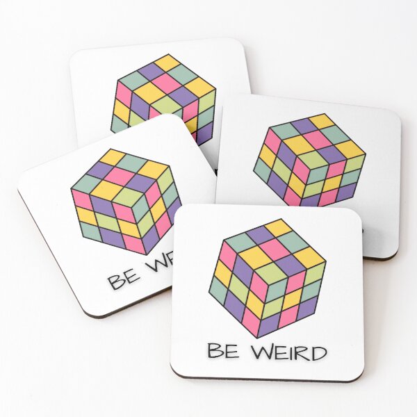 Item preview, Be Weird Rubik Cube designed and sold by trendingatees.