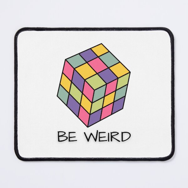 Item preview, Be Weird Rubik Cube designed and sold by trendingatees.