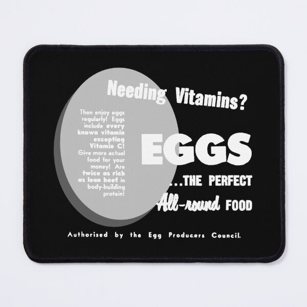 Item preview, EGGS! - ADVERT designed and sold by ThrowbackAds.