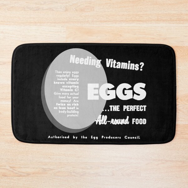 Item preview, EGGS! - ADVERT designed and sold by ThrowbackAds.